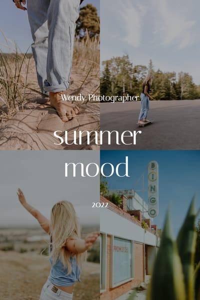 Summer Mood Photo Pinterest Pin