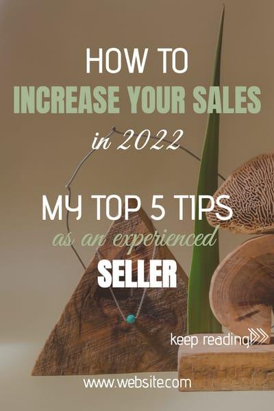 How To Increase Your Sales Business Pinterest Pin