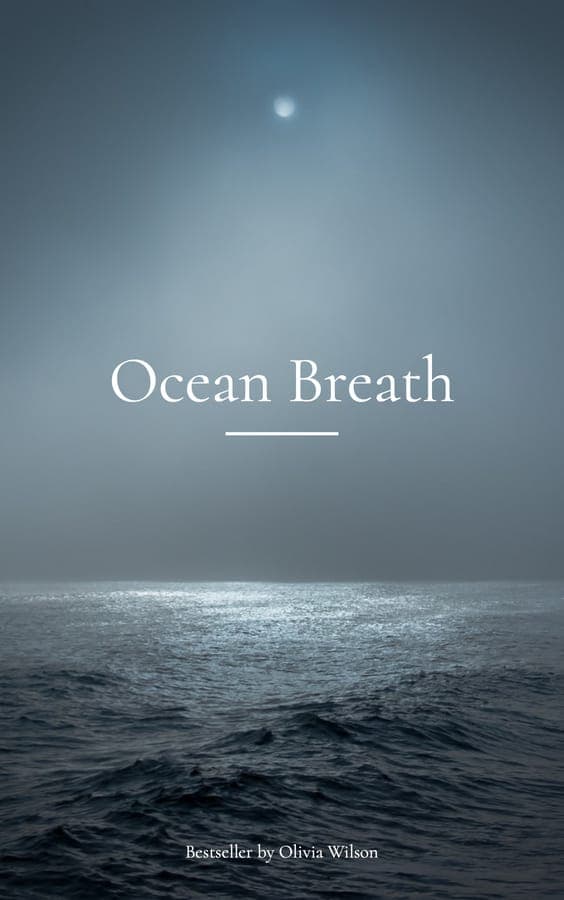 Night Ocean Photo Book Cover