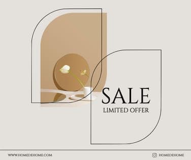 Sale Home Decor Facebook Post