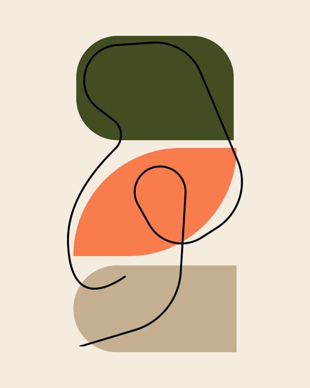 Abstract Color Wall Art Prints