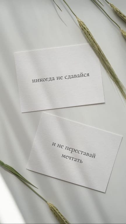 Мокап Бумага Мотивационная Цитата История В Instagram