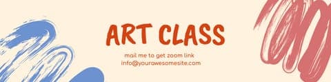 Art Class Etsy Banner