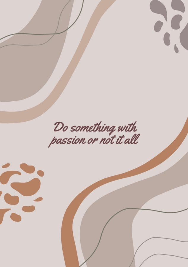 Abstract Quotes Wall Art Print