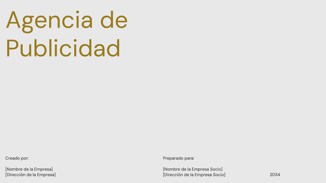 Agencia de publicidad