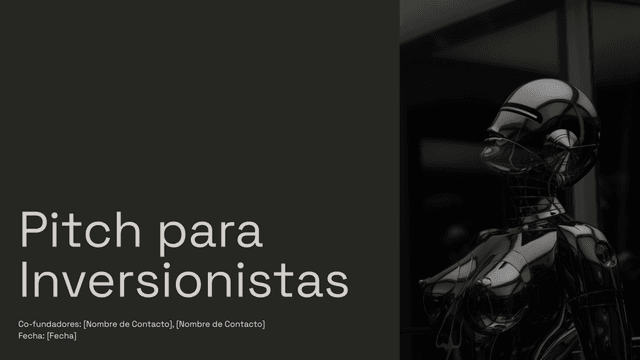 Pitch para inversionistas