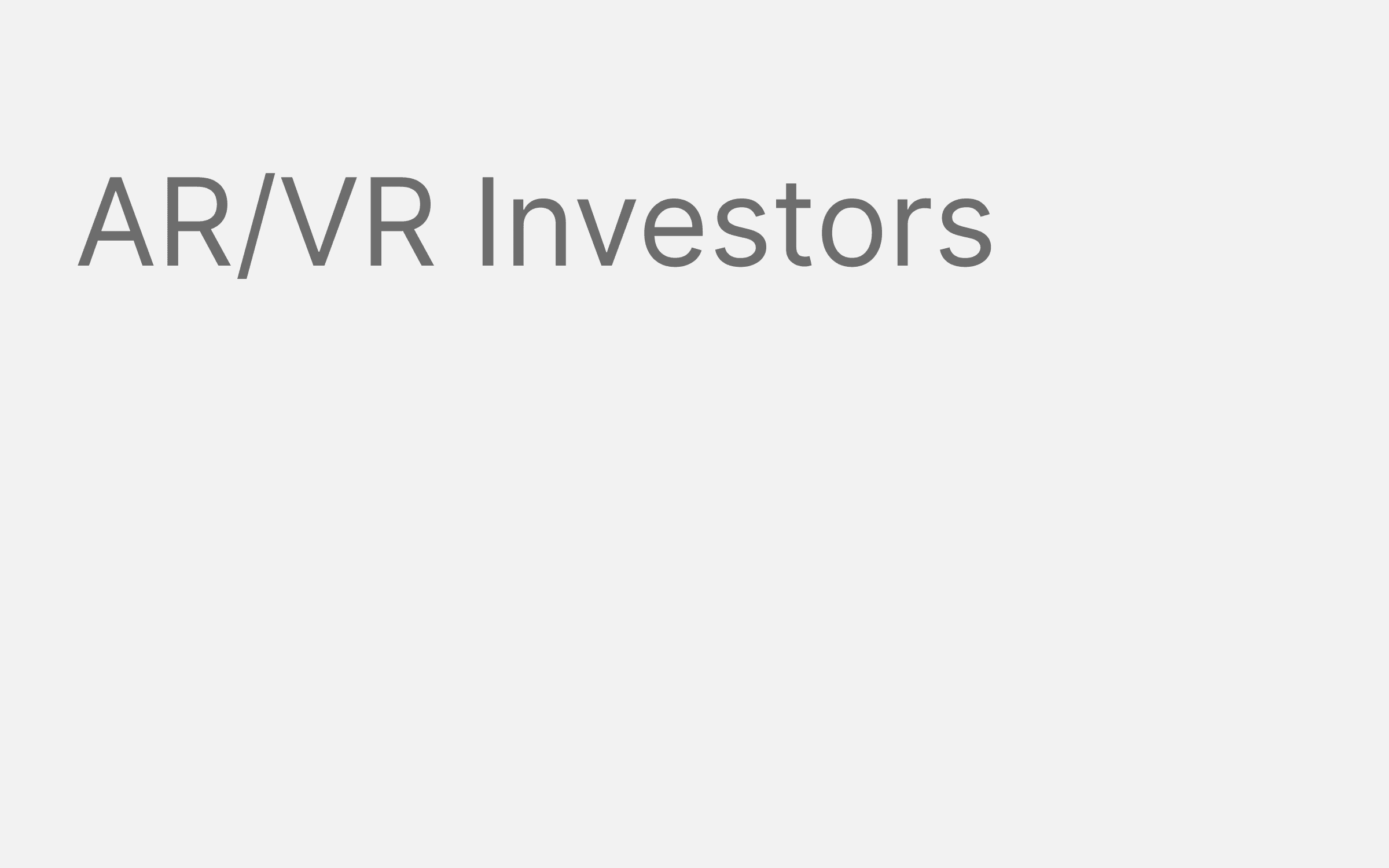 Ar vr investors hero