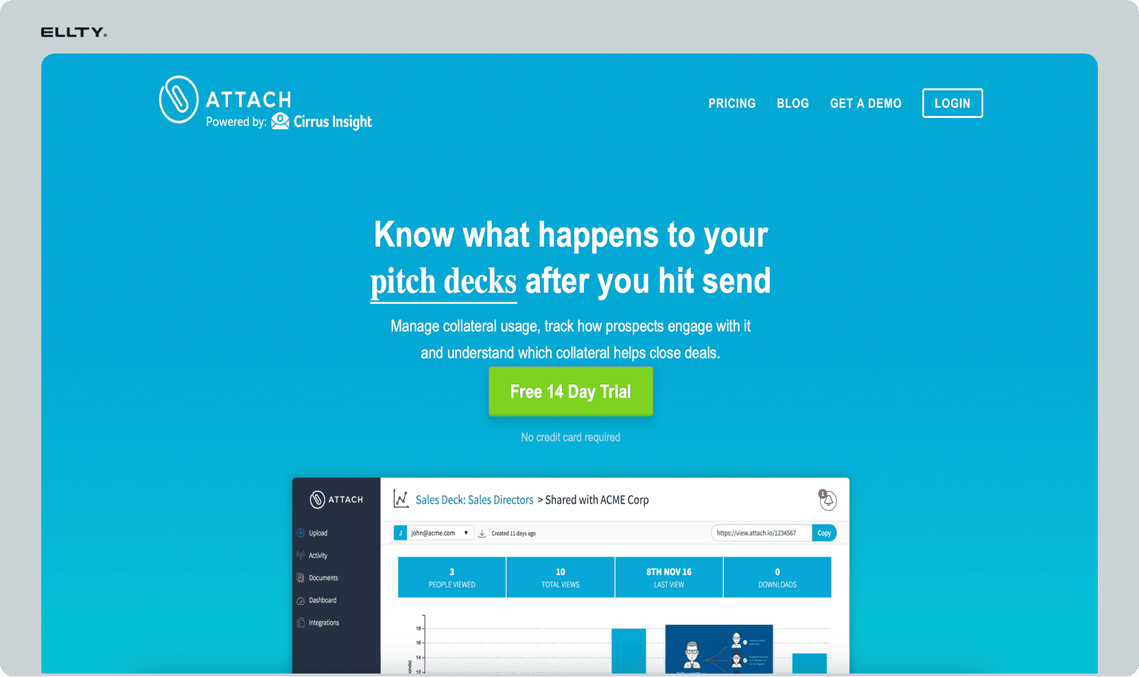 Attach homepage