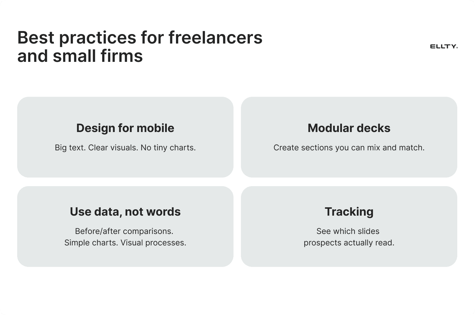 Best practices consulting pitch