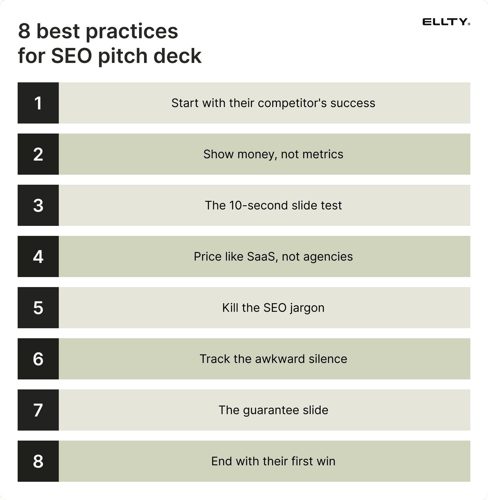 Best practices seo pitch deck