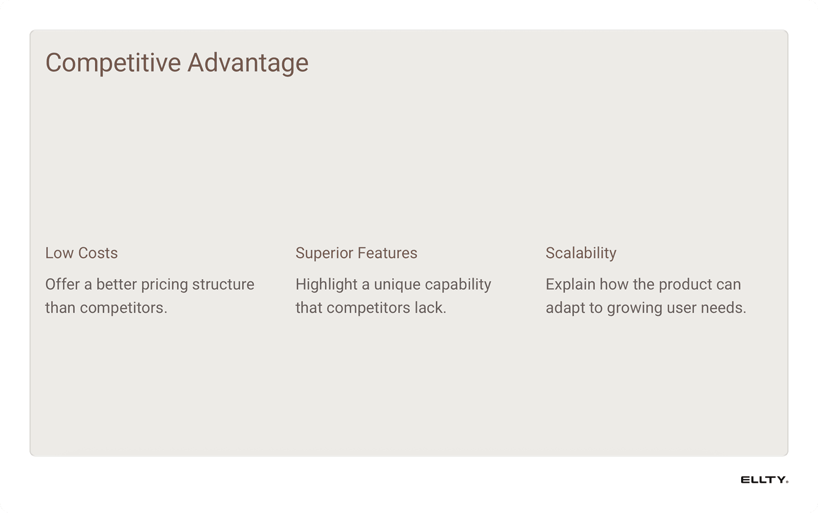 Competition slide fundrising