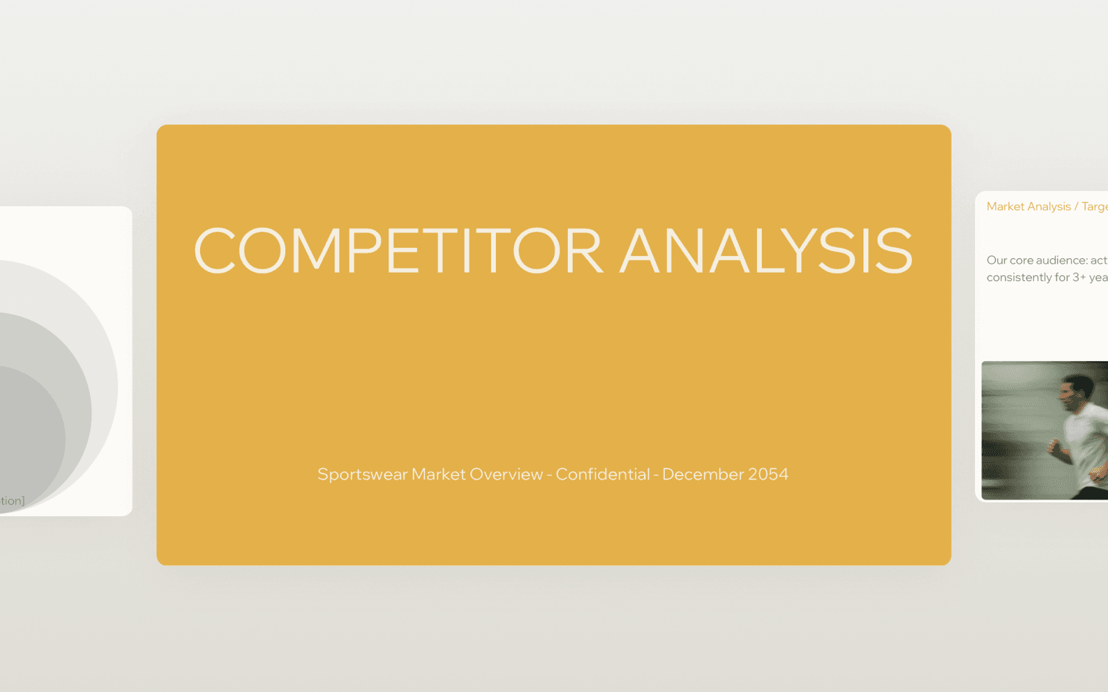 Competitor analysis pitch deck hero image