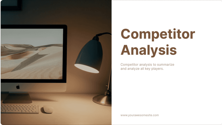 Presentation template