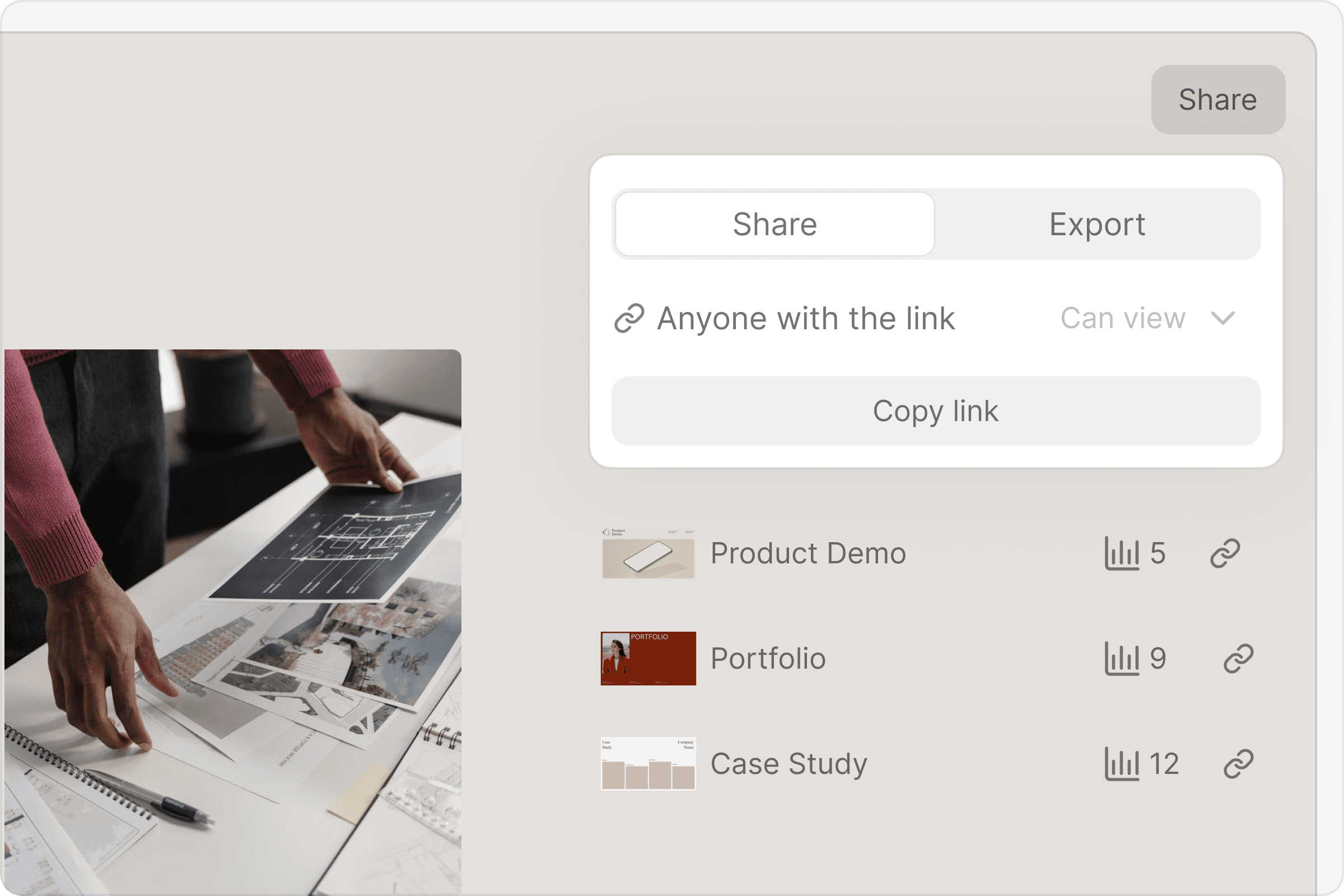 Customer success link