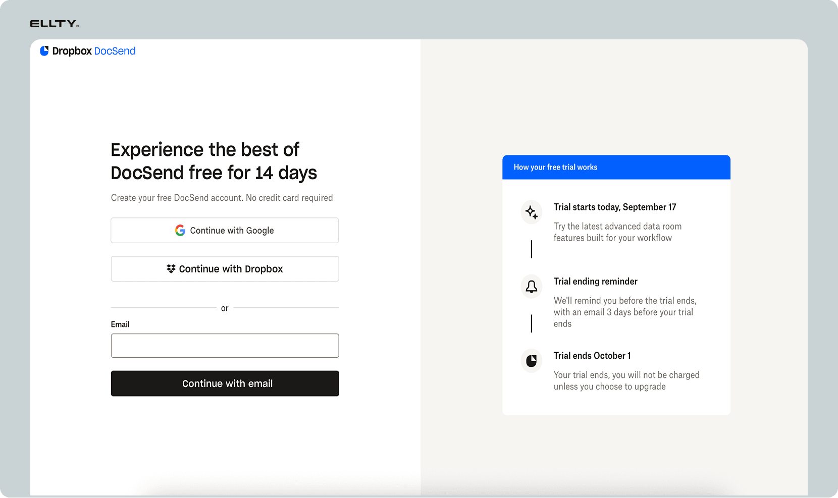 Docsend free trial