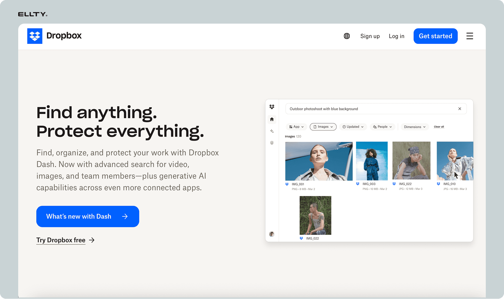 Dropbox home
