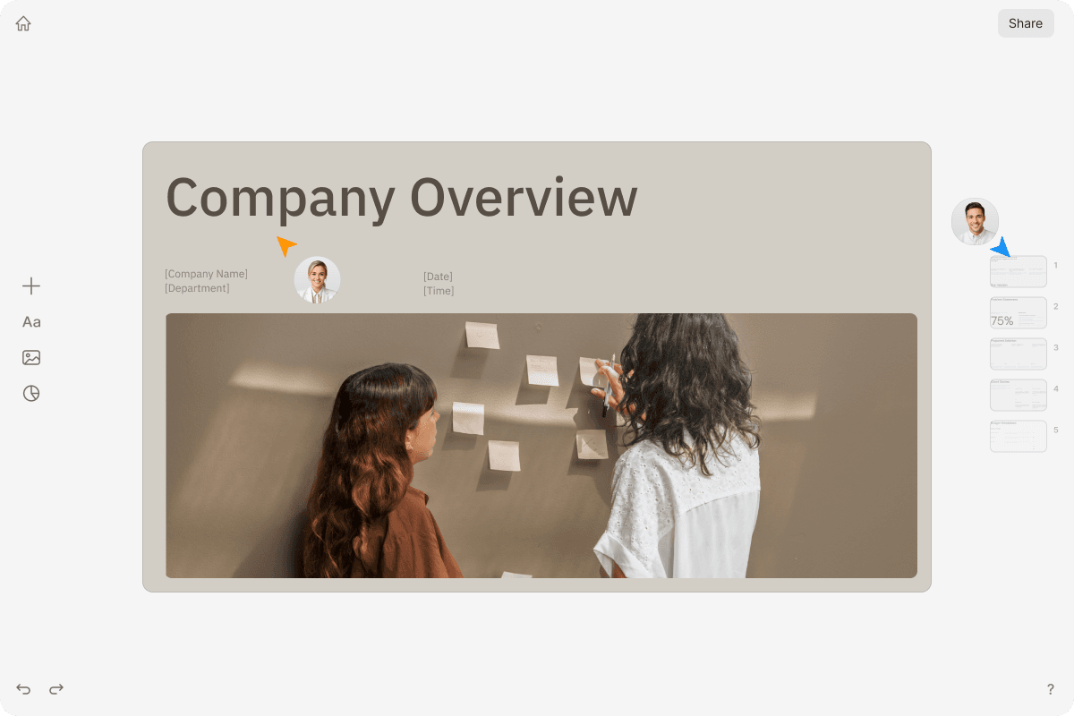 Ellty presentation maker