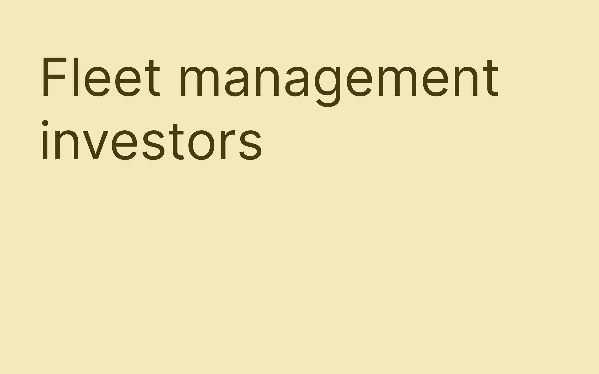 Fleet management investors hero