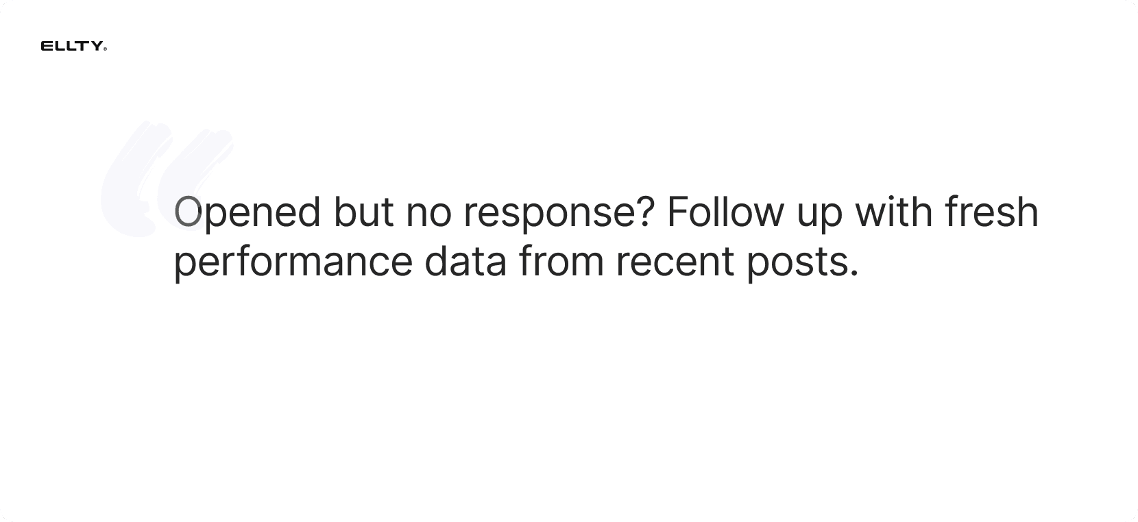 Follow up