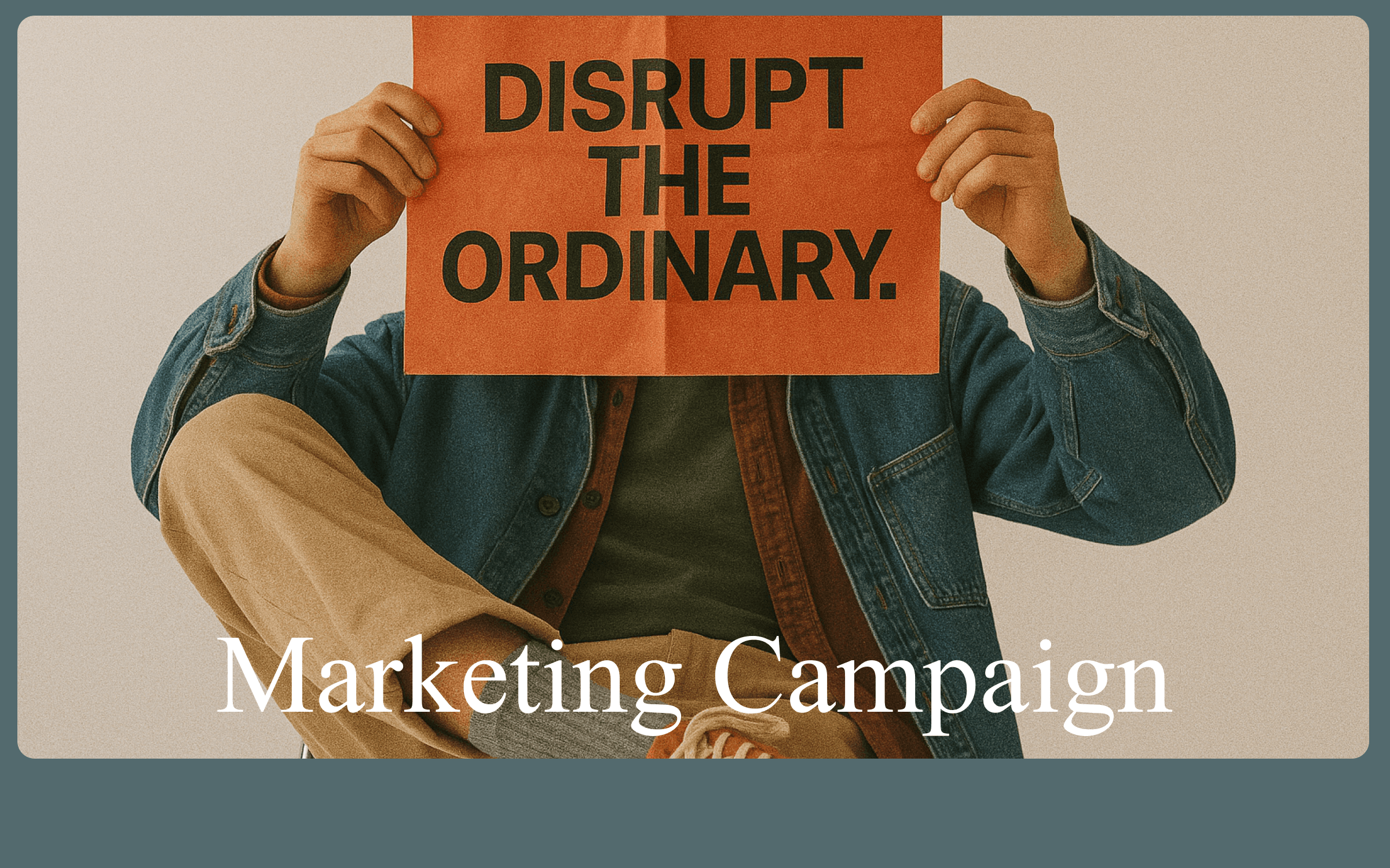 Marketing campaign hero image