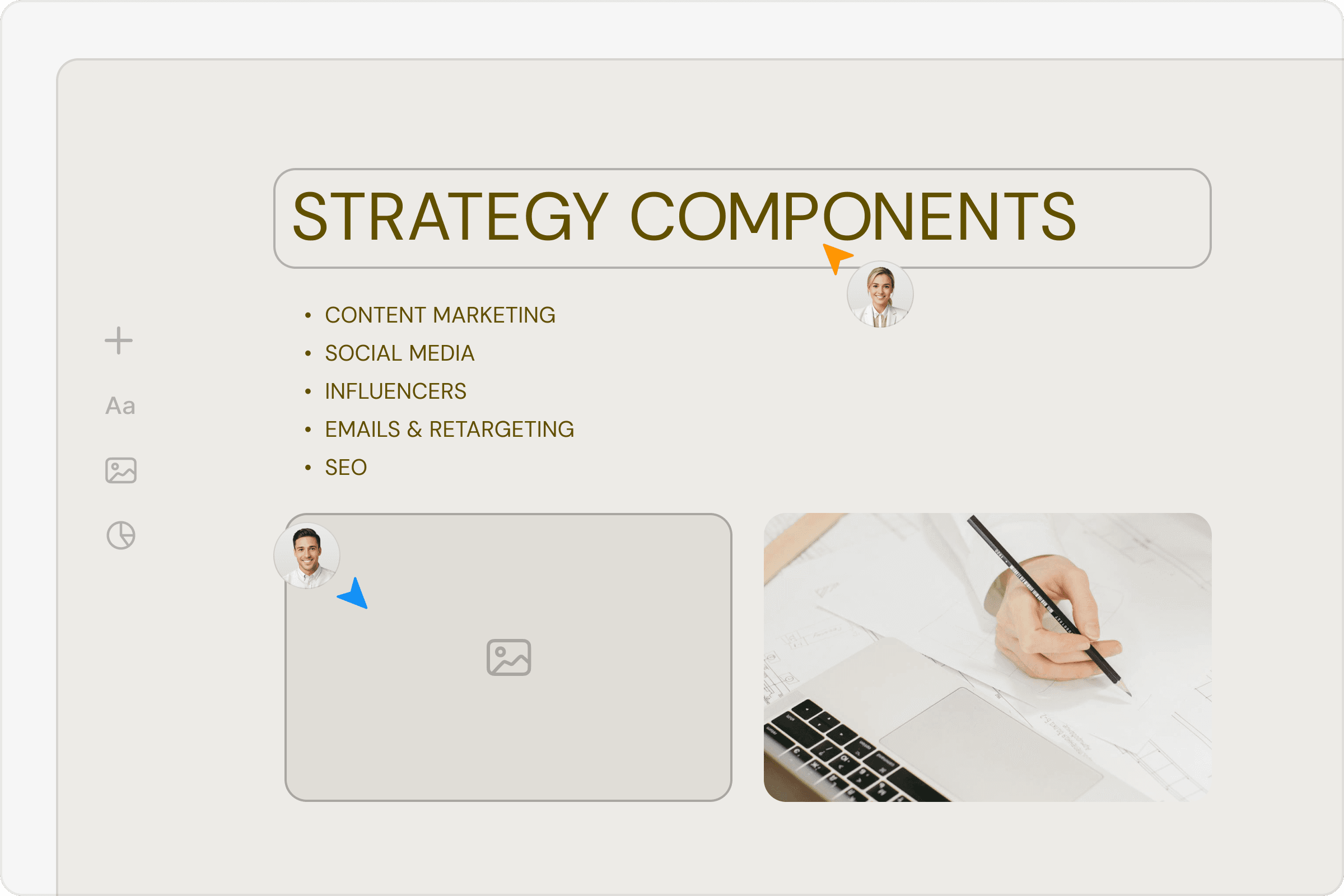 Marketing team work