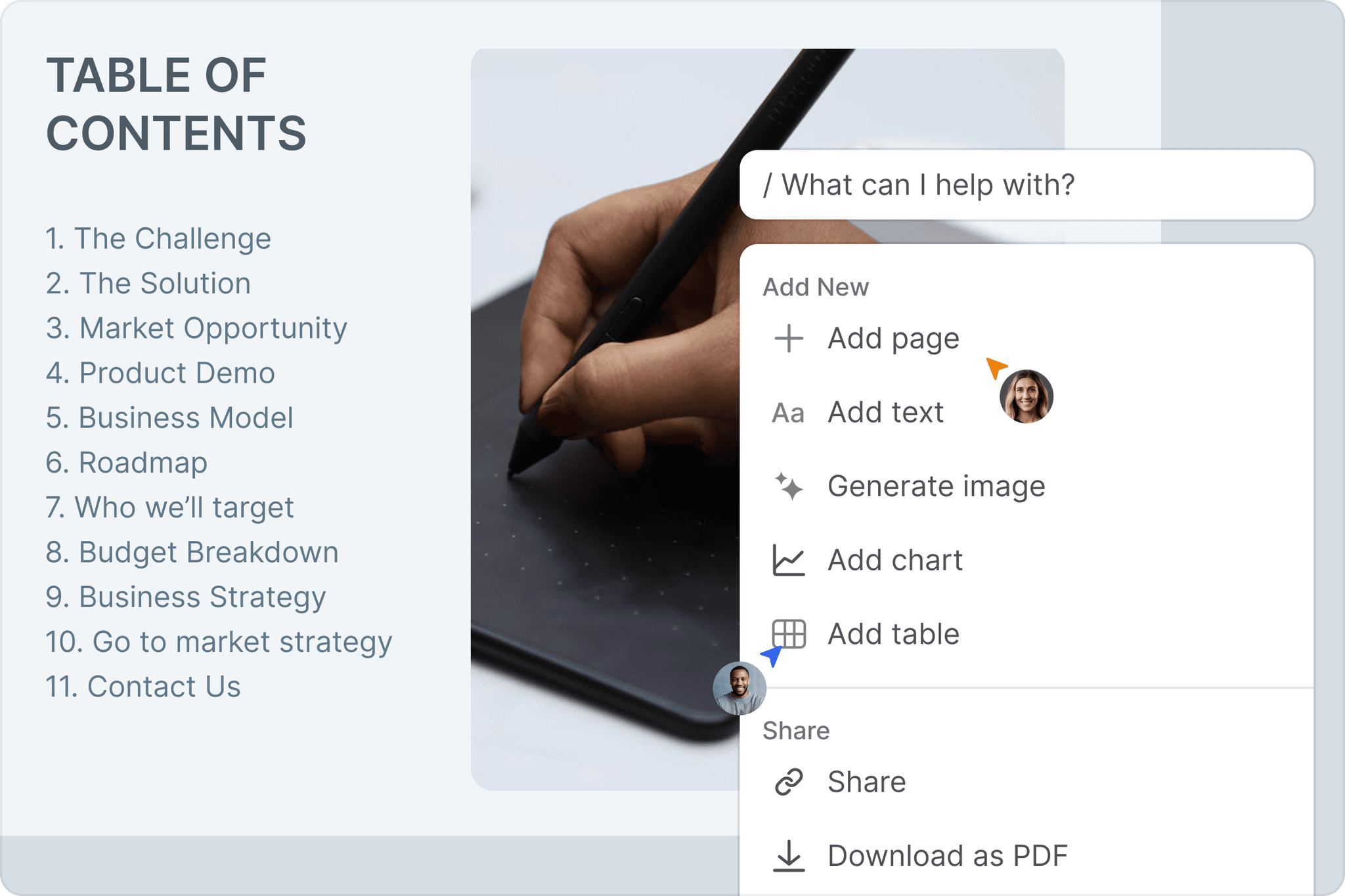 Free Online Pitch Deck Maker — 100+ templates