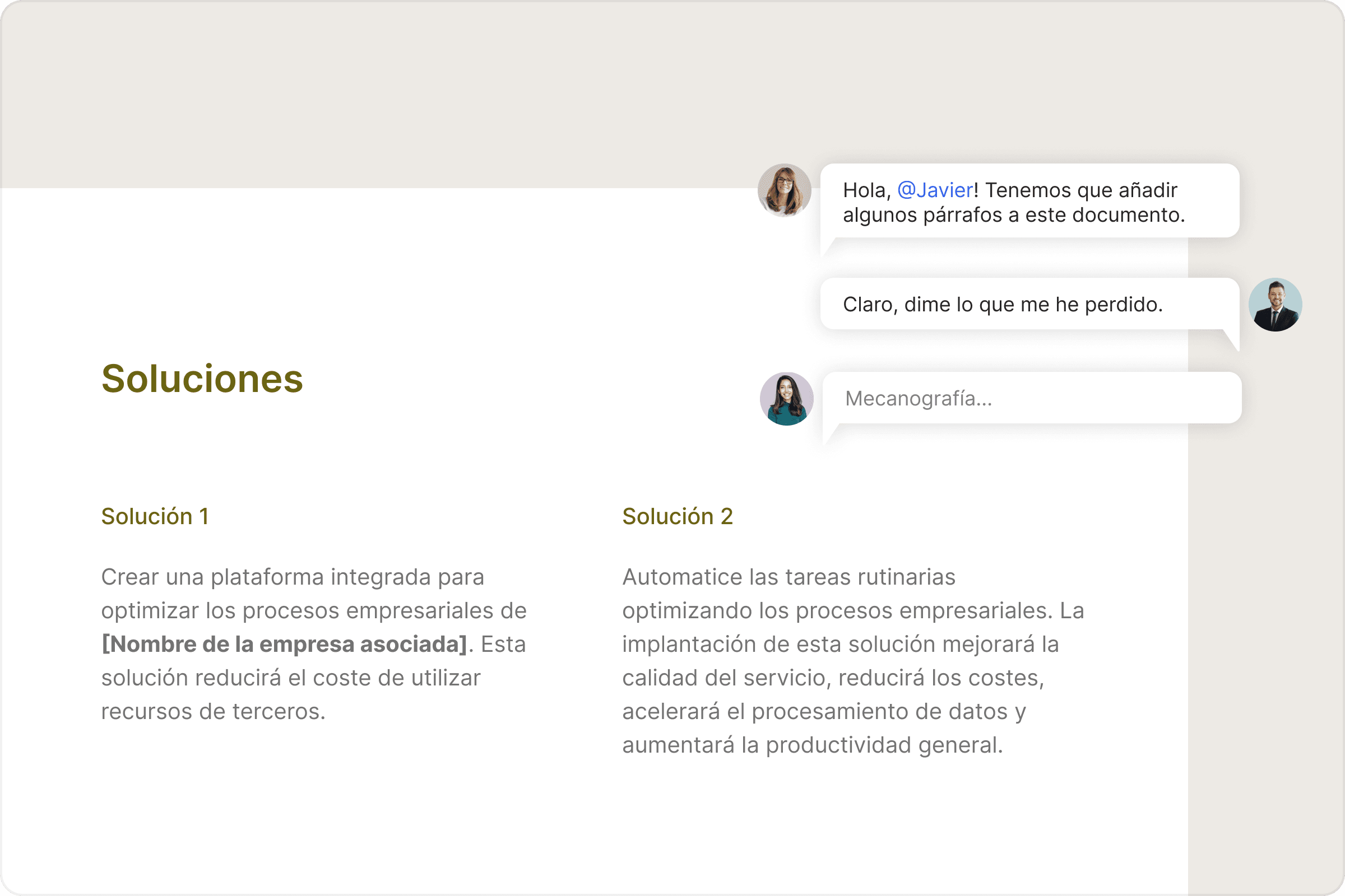Presentacion documento editor