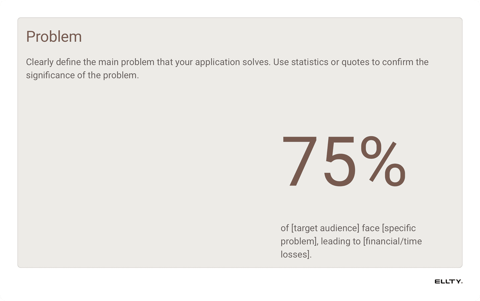 Problem slide fundraising pitch deck