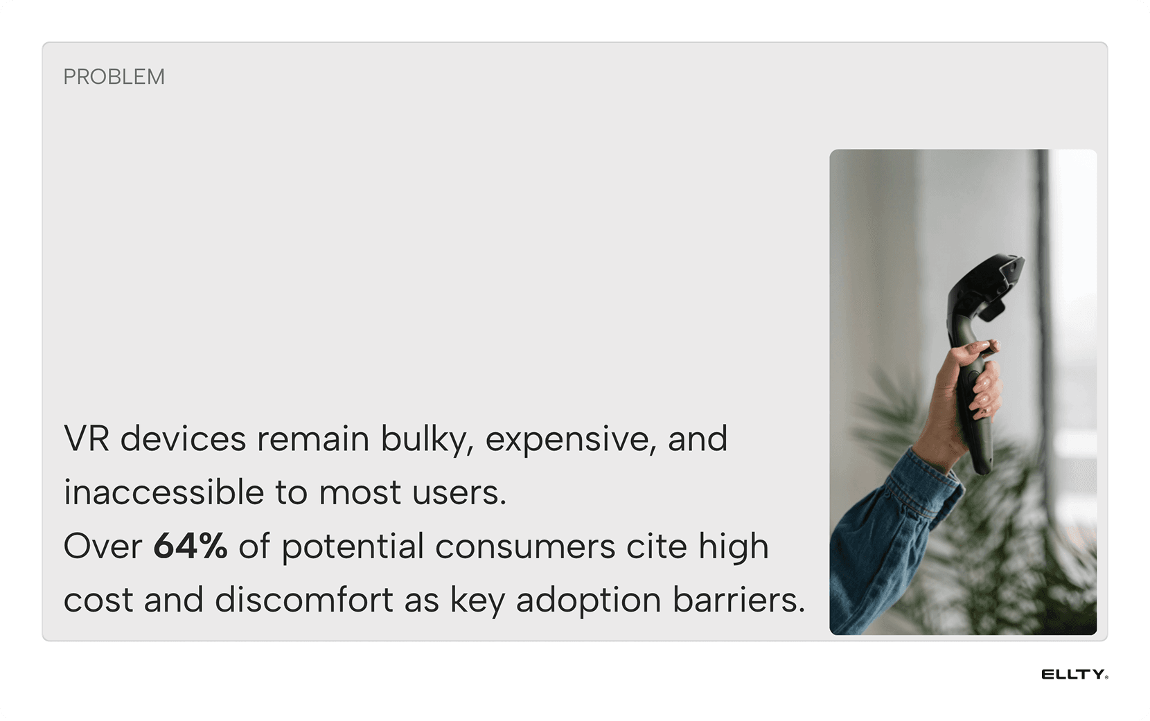 Problem slide startup pitch deck