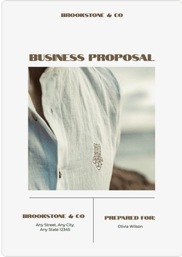 Proposal template