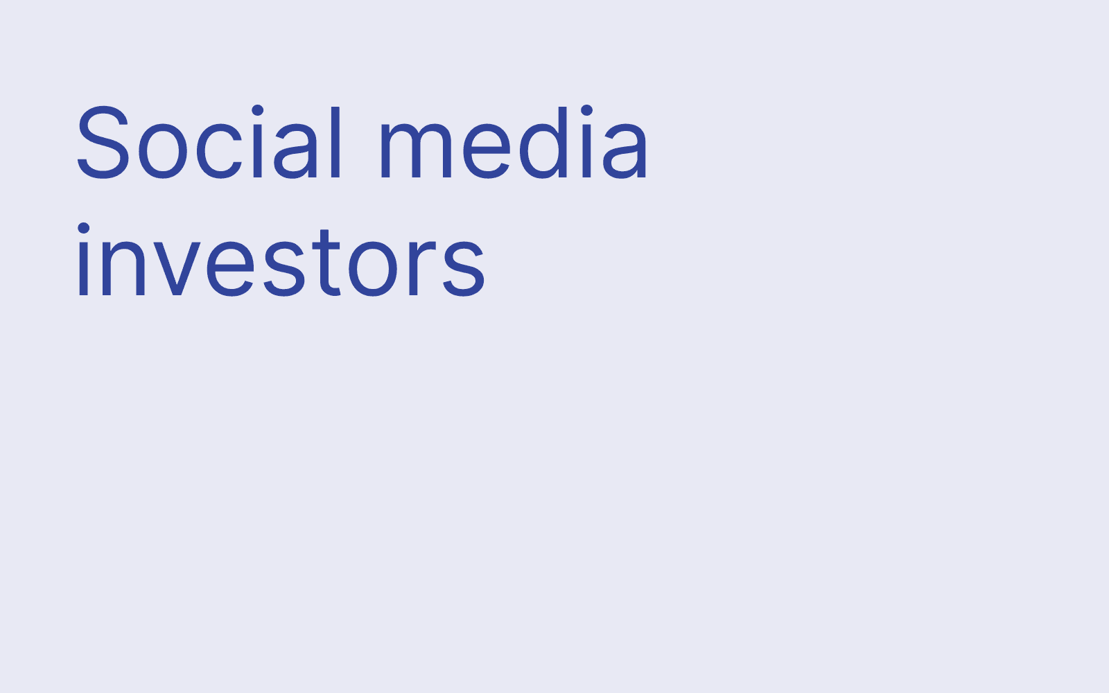 Social media investors hero