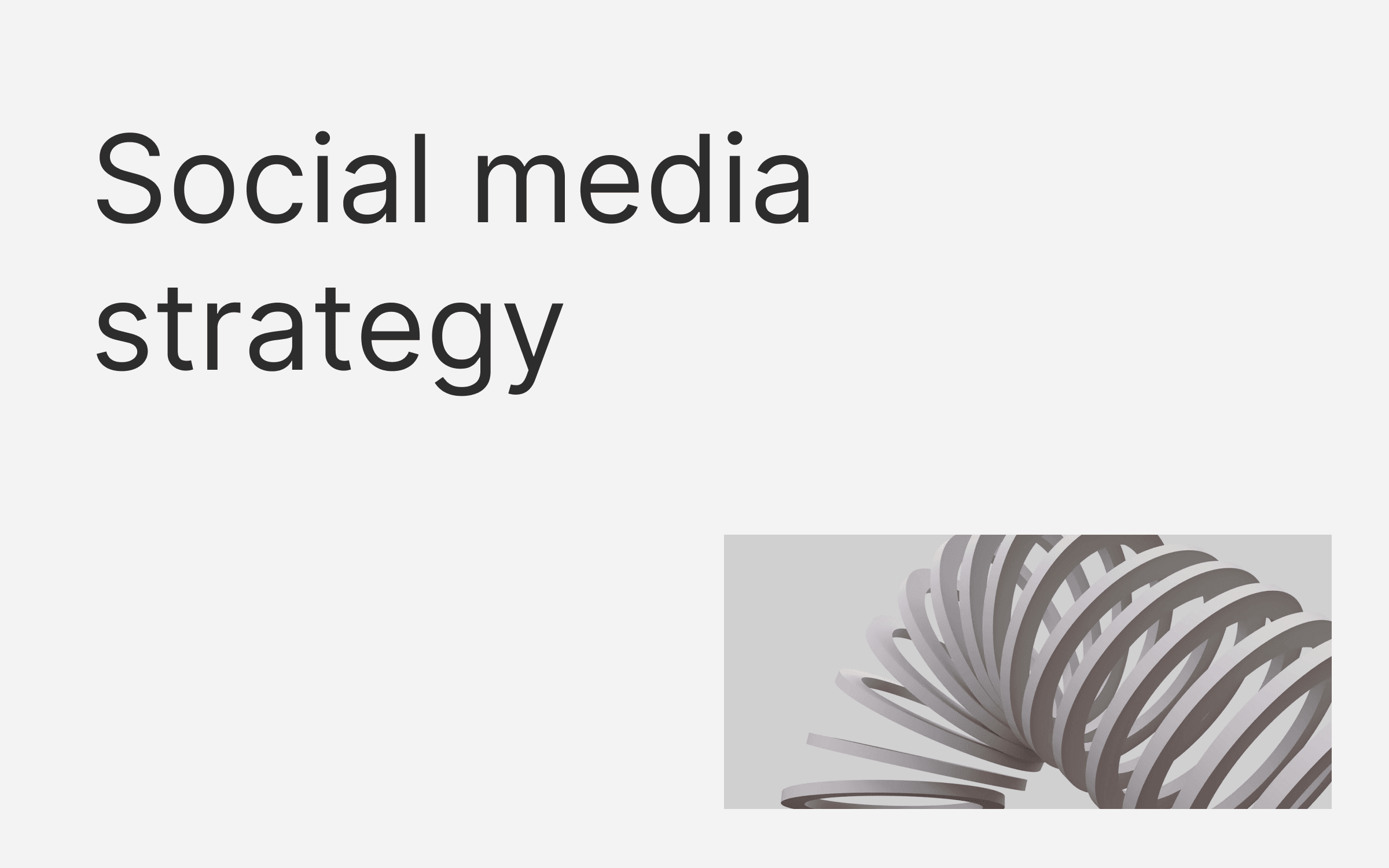 Social media strategy pitch examples hero image