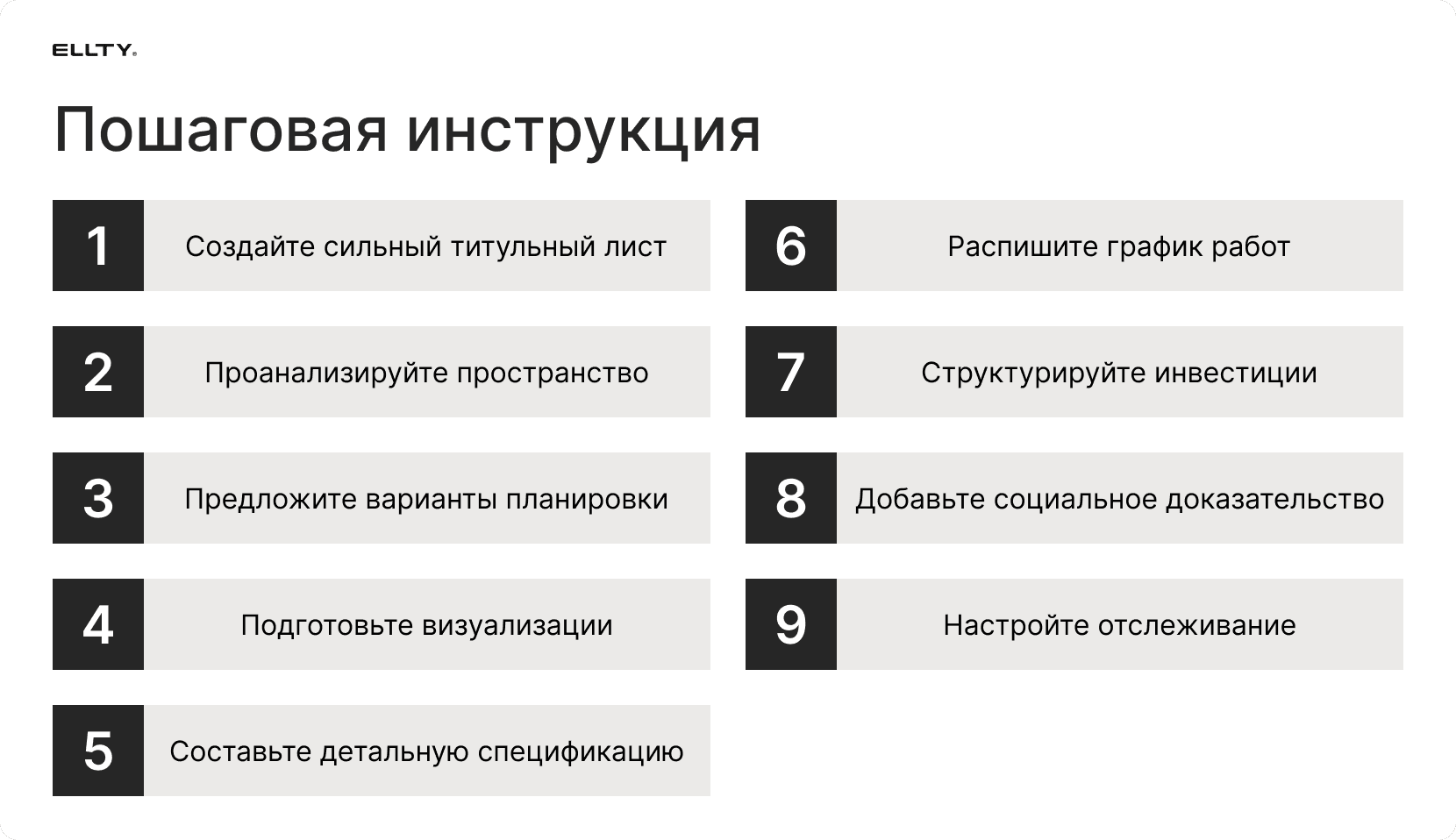 Создание кп