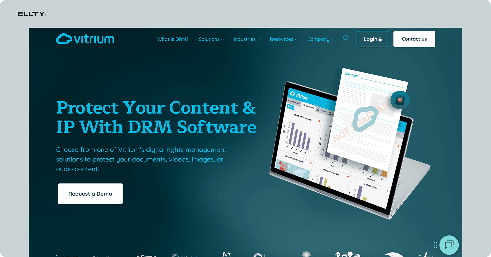 Vitrium home page
