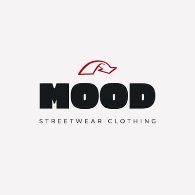 Gray And Black Minimalism Streetwear Clothing Logo