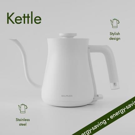 White And Green Kettle Product Image