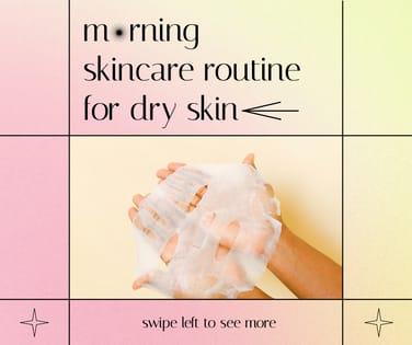 Skincare Routine Facebook Post