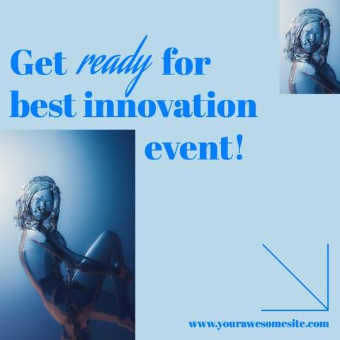 Blue Innovation Event LinkedIn Post