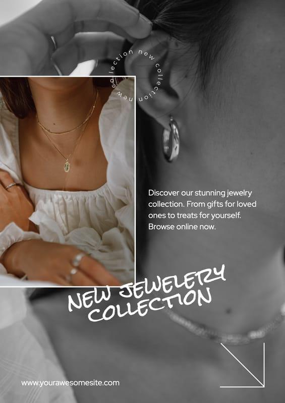 New Jewelry Collection Modern Flyer
