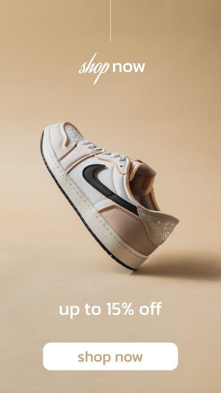 Beige And White Simple Promo Sale Instagram Stories