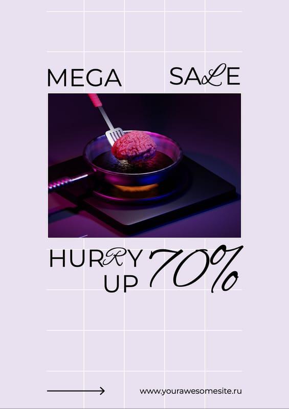 Mega Sale Promo Courses Poster