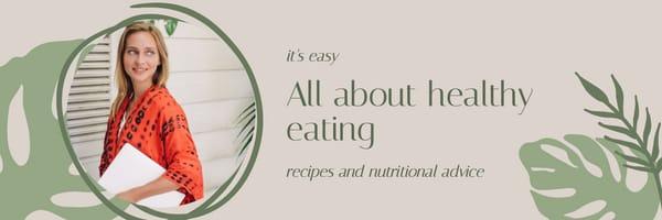 Abstract Healthy Eating Woman Recipes And Advice Blog Twitter Header
